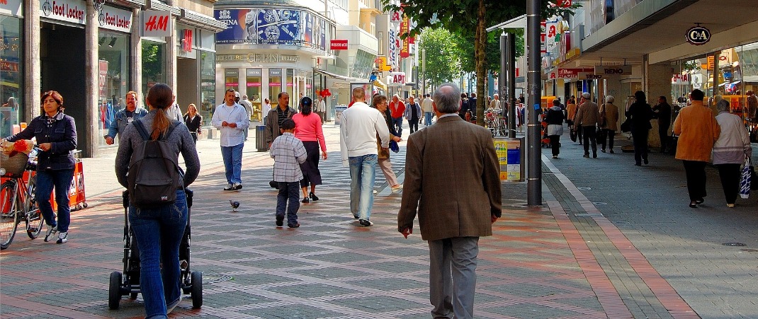 Schutzbereich einer Fußgängerzone