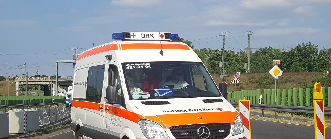 Haltesignale und Einsatzfahrzeuge